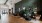lounge area with modern decor and ample seating