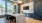 resident kitchen with ample counters-space and modern decor